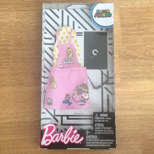 Barbie Super Mario Princess Peach Fashion Outfit